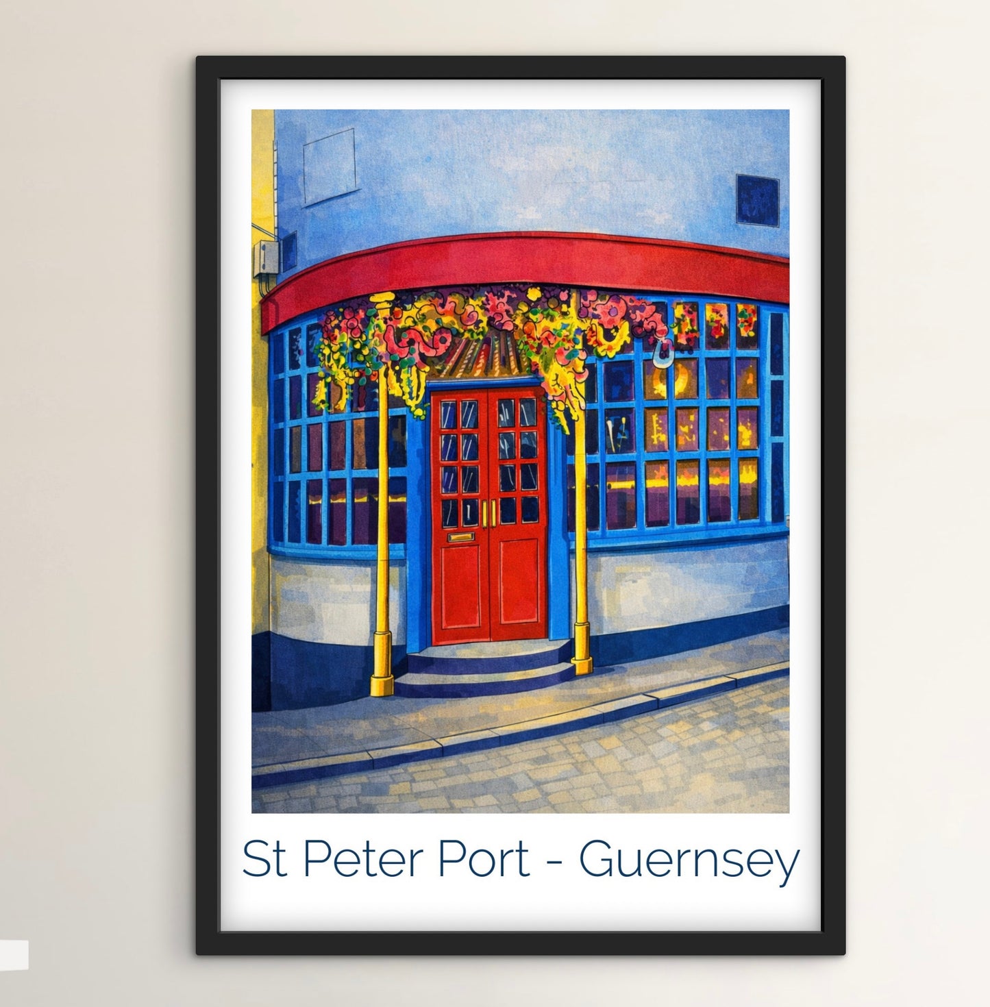 Retro Travel Poster Art - Dhaka