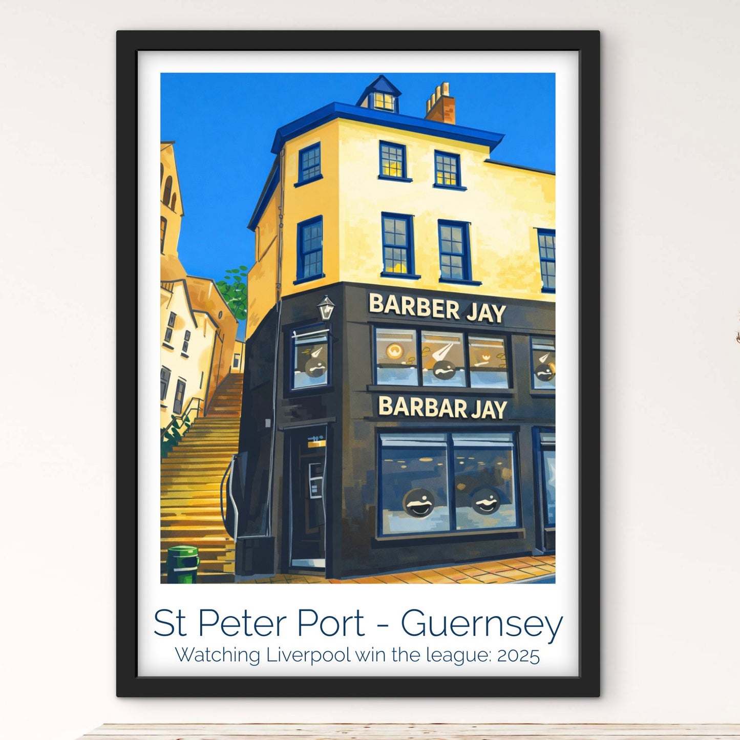 Retro Travel Poster Art - BarBar Jay