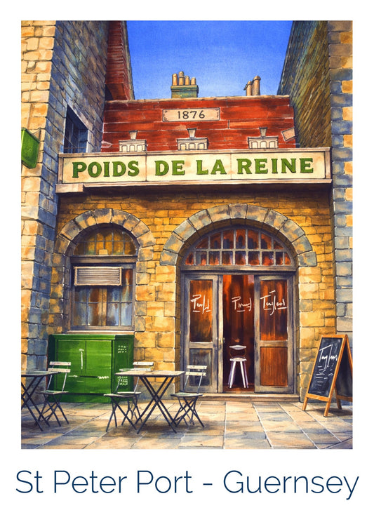 Retro Travel Poster Art - Taylor’s Coffee