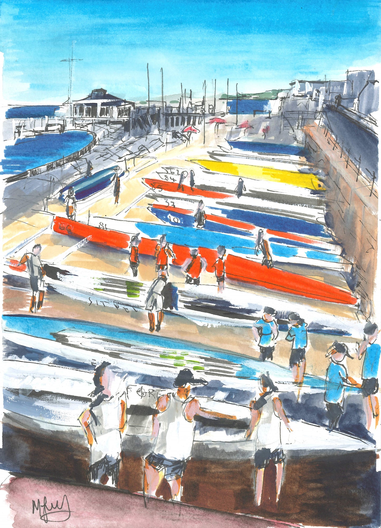 Gone Rowing - Prints