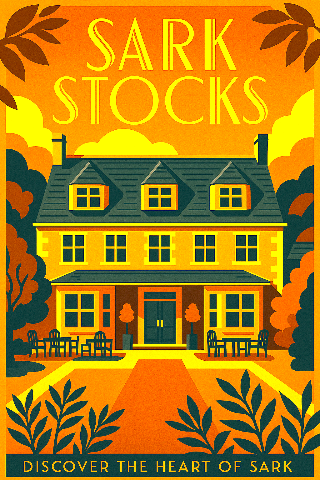 Sark Stocks Discover the Heart Digital Illustration - Prints