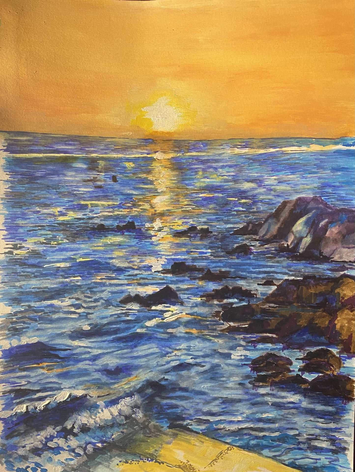 Sunrise at Havelet - Prints