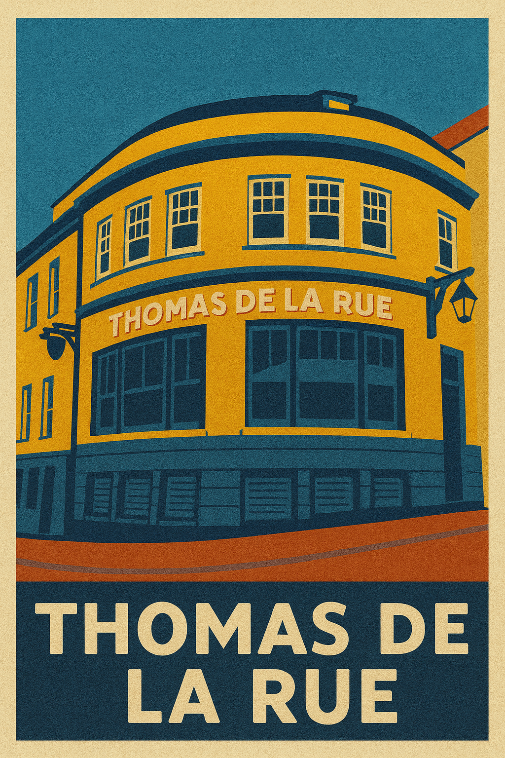 Thomas De La Rue digital illustration - Prints