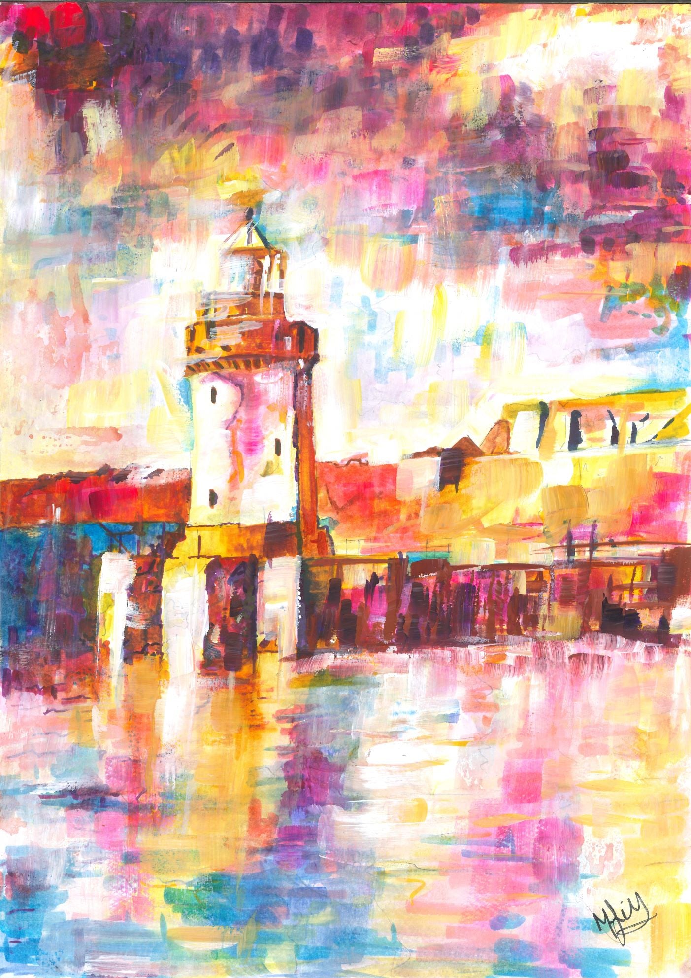St Peter Port Lighthouse 6 - Prints