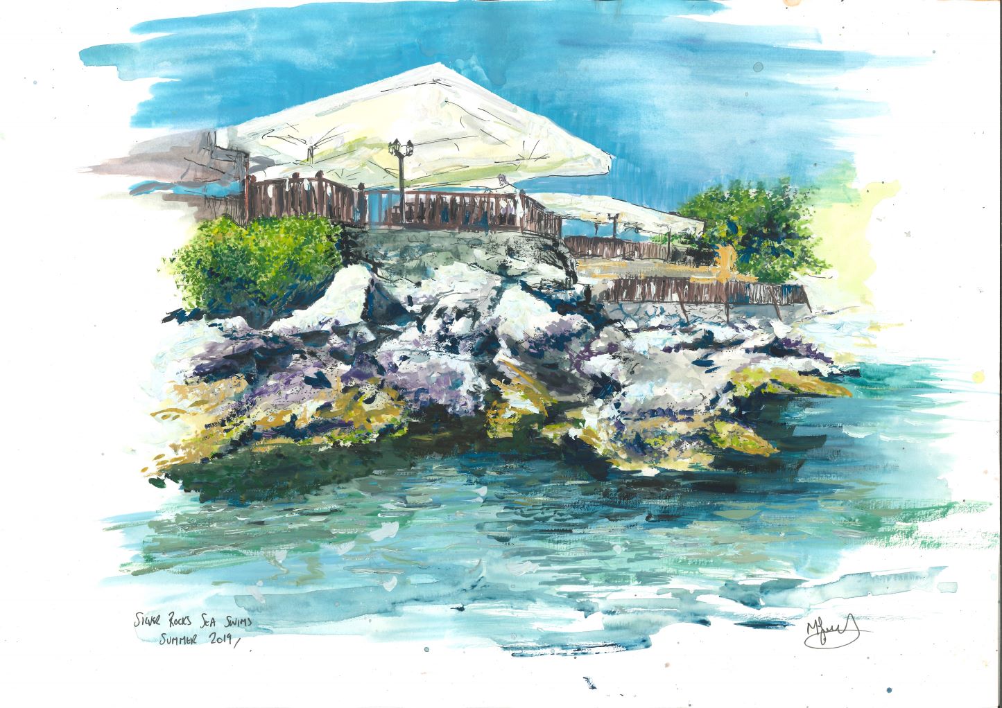 Silver Rocks Cyprus - Prints