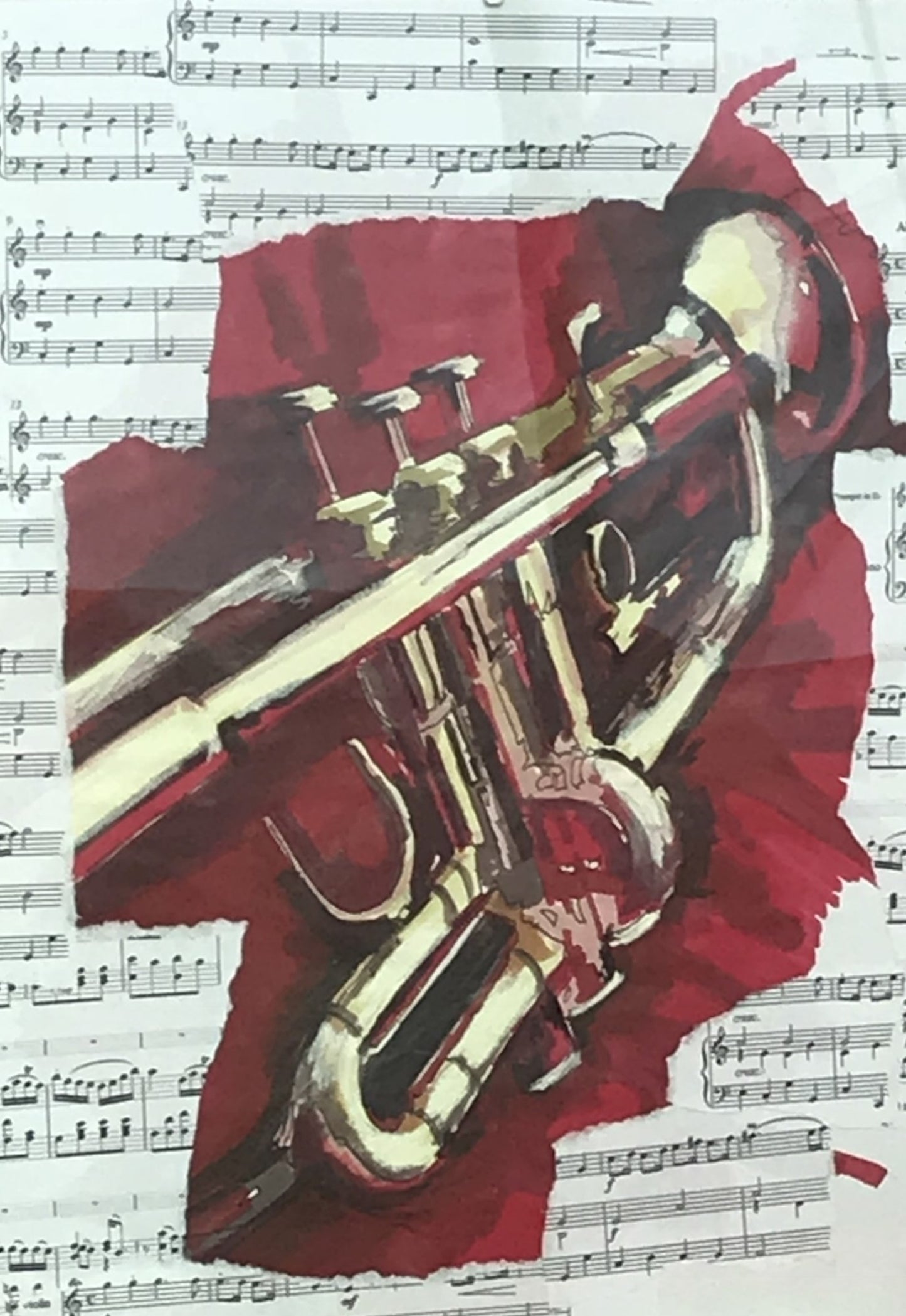 Trumpet Notes - Prints