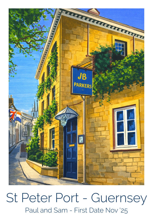 Retro Travel Poster Art - JB Parkers