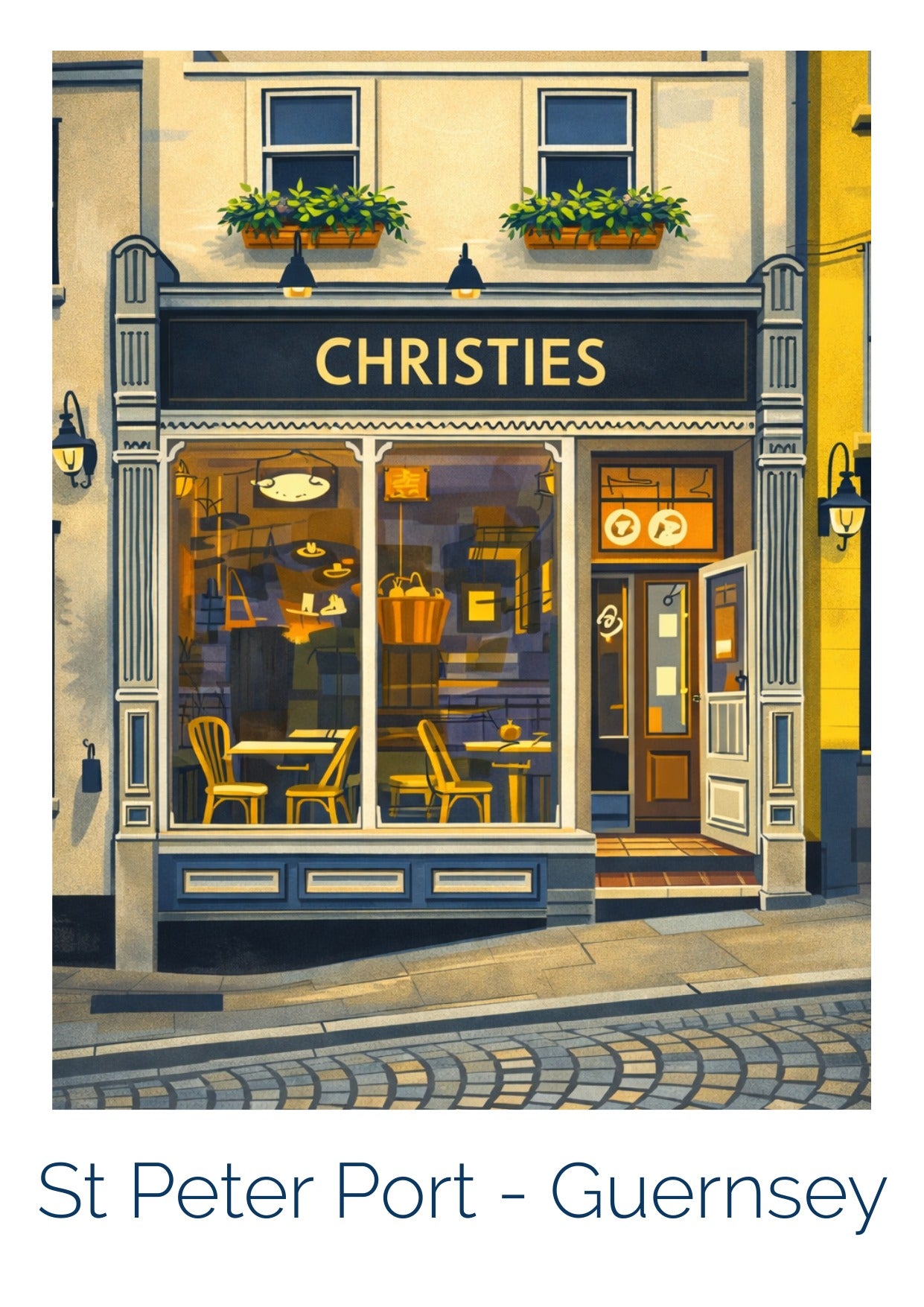 Retro Travel Poster Art - Christies