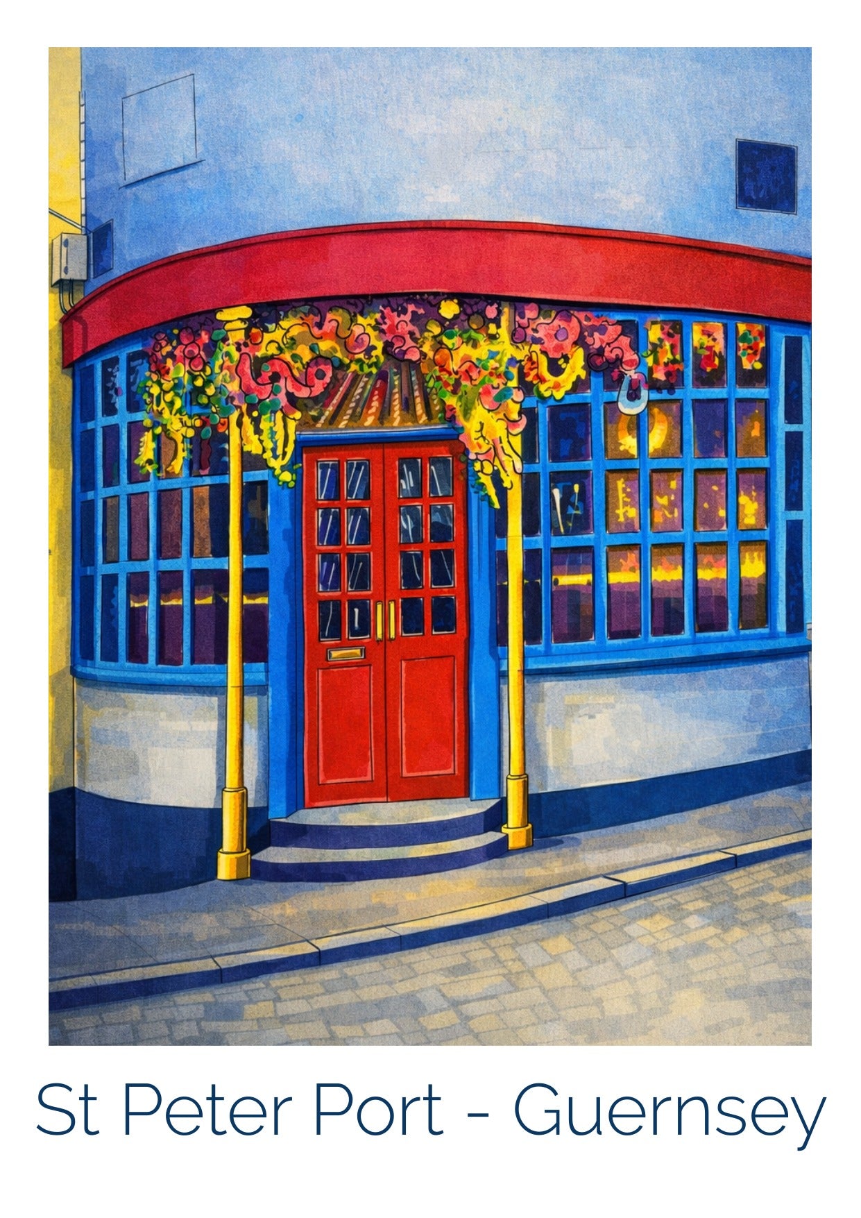 Retro Travel Poster Art - Dhaka