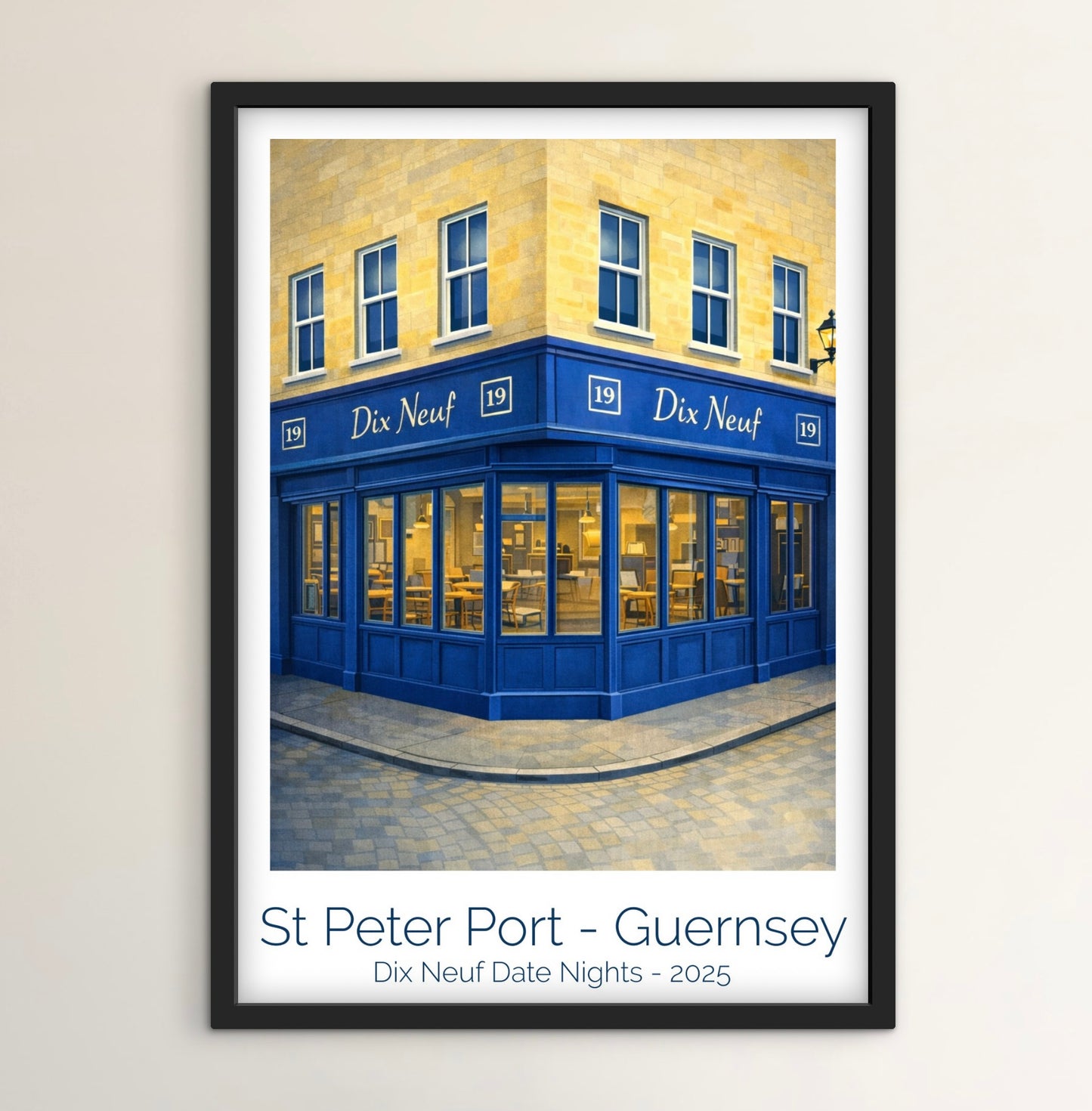 Retro Travel Poster Art - Dix Neuf