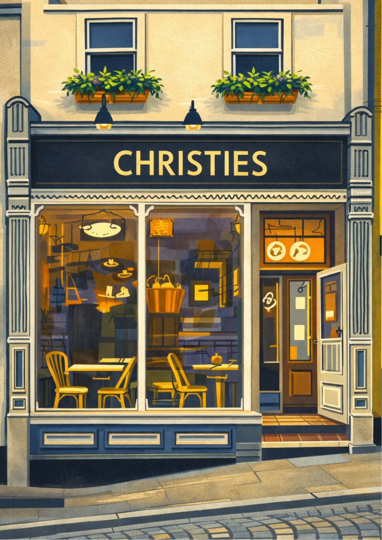 Retro Travel Poster Art - Christies