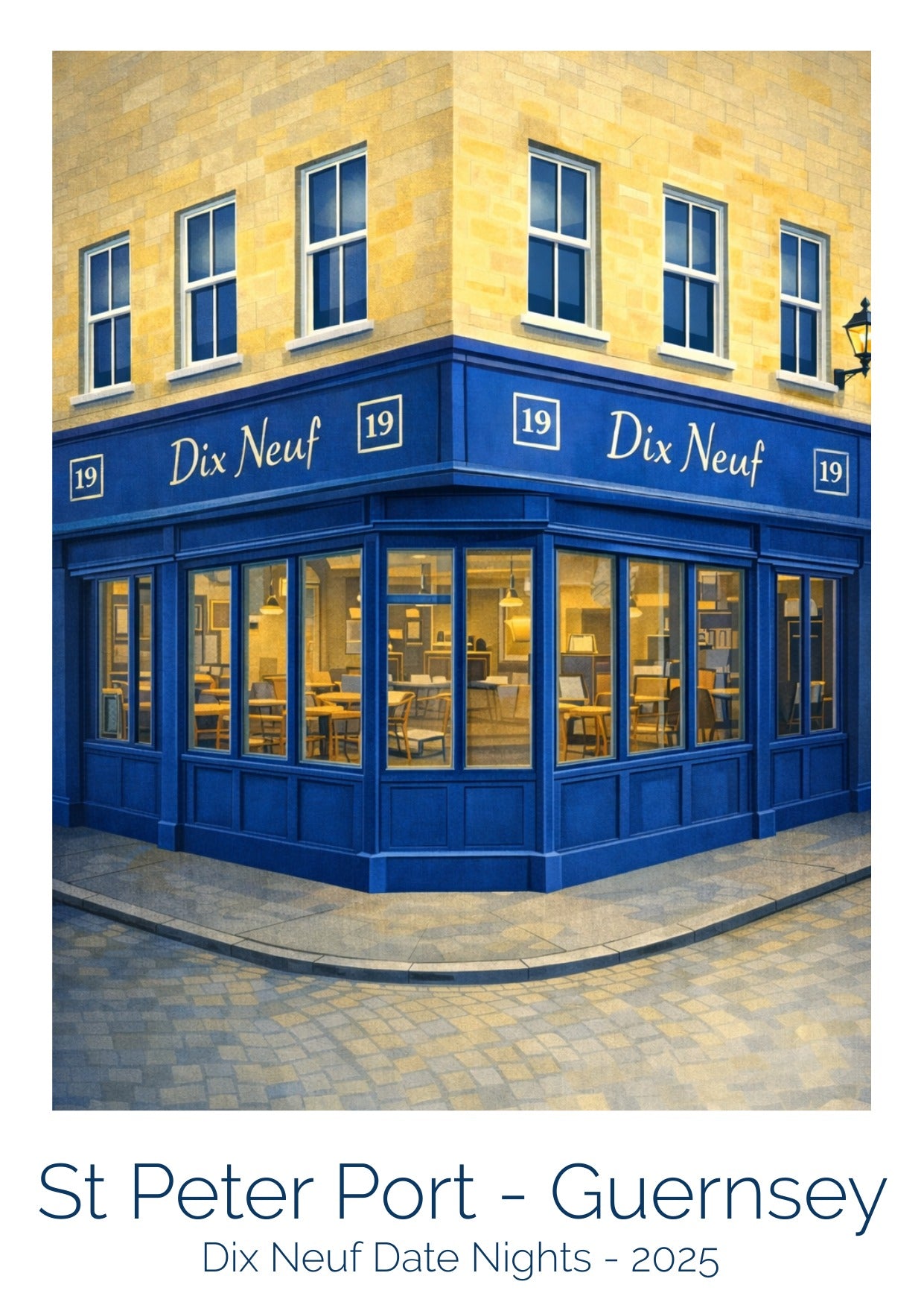 Retro Travel Poster Art - Dix Neuf