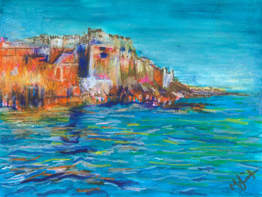 Castle Cornet View From a Kayak 1 - Prints