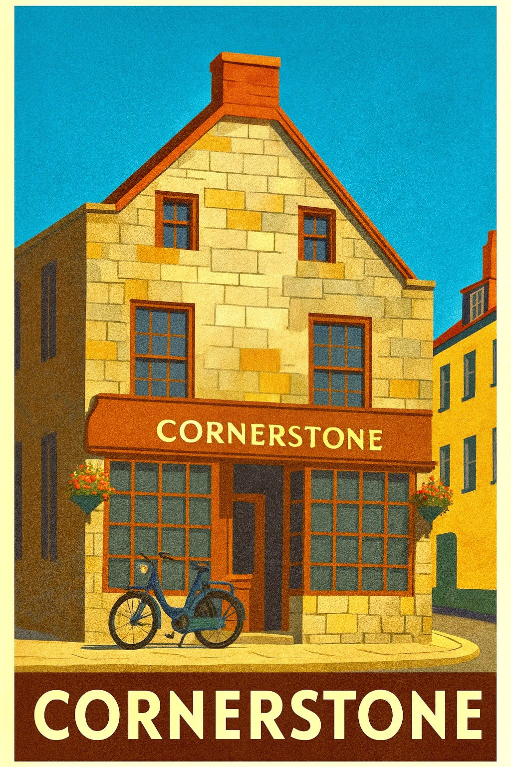 Cornerstone Digital Illustration - Prints