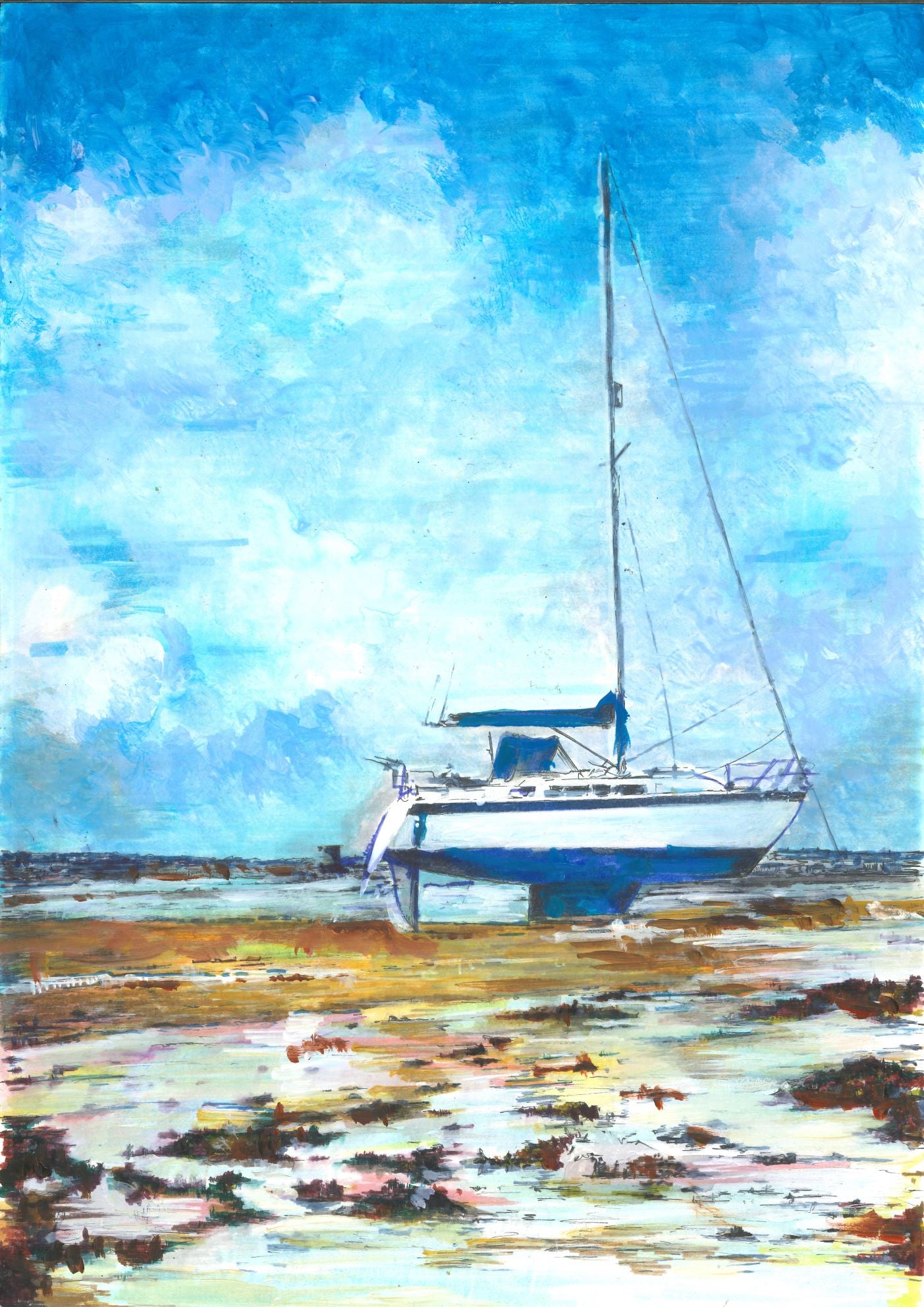 Herm Yacht - Prints