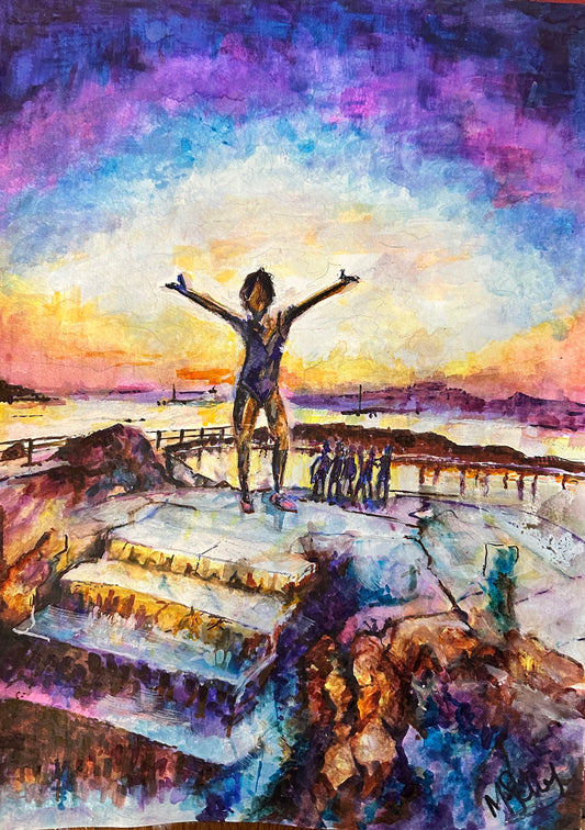 Sunrise Swim - Prints