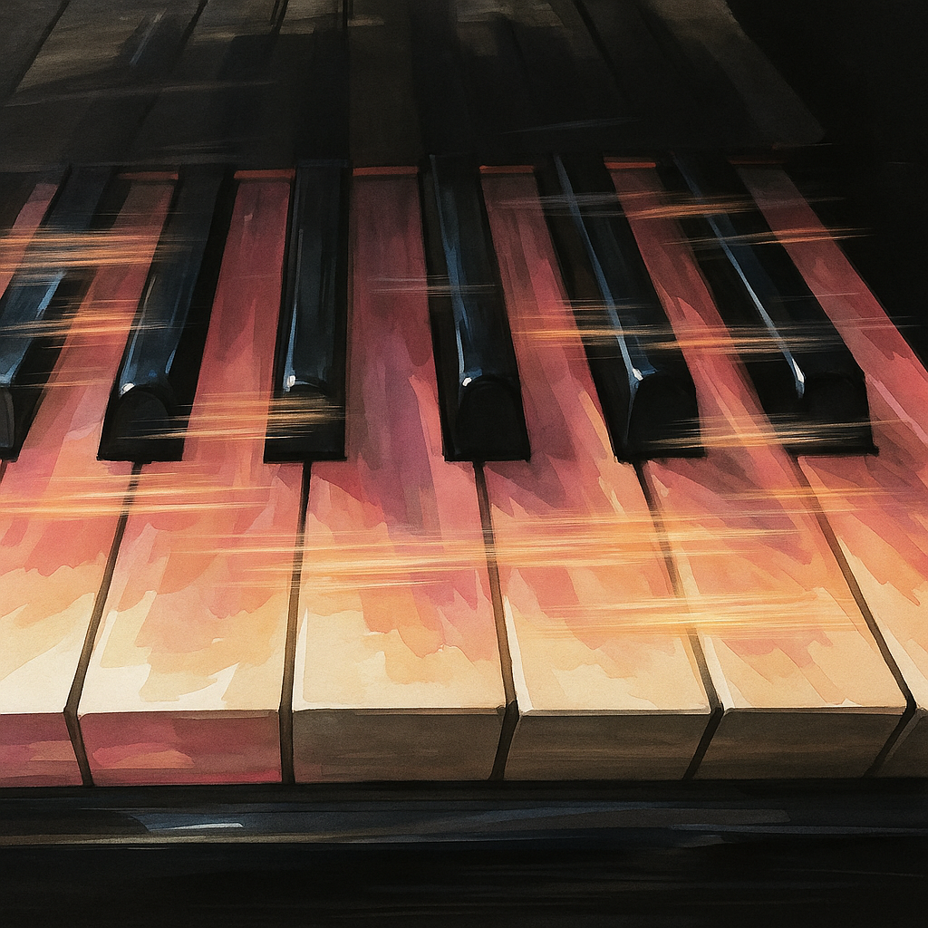 Piano Illustration - Prints