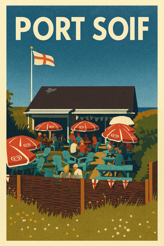 Port Soif Retro Poster - Prints