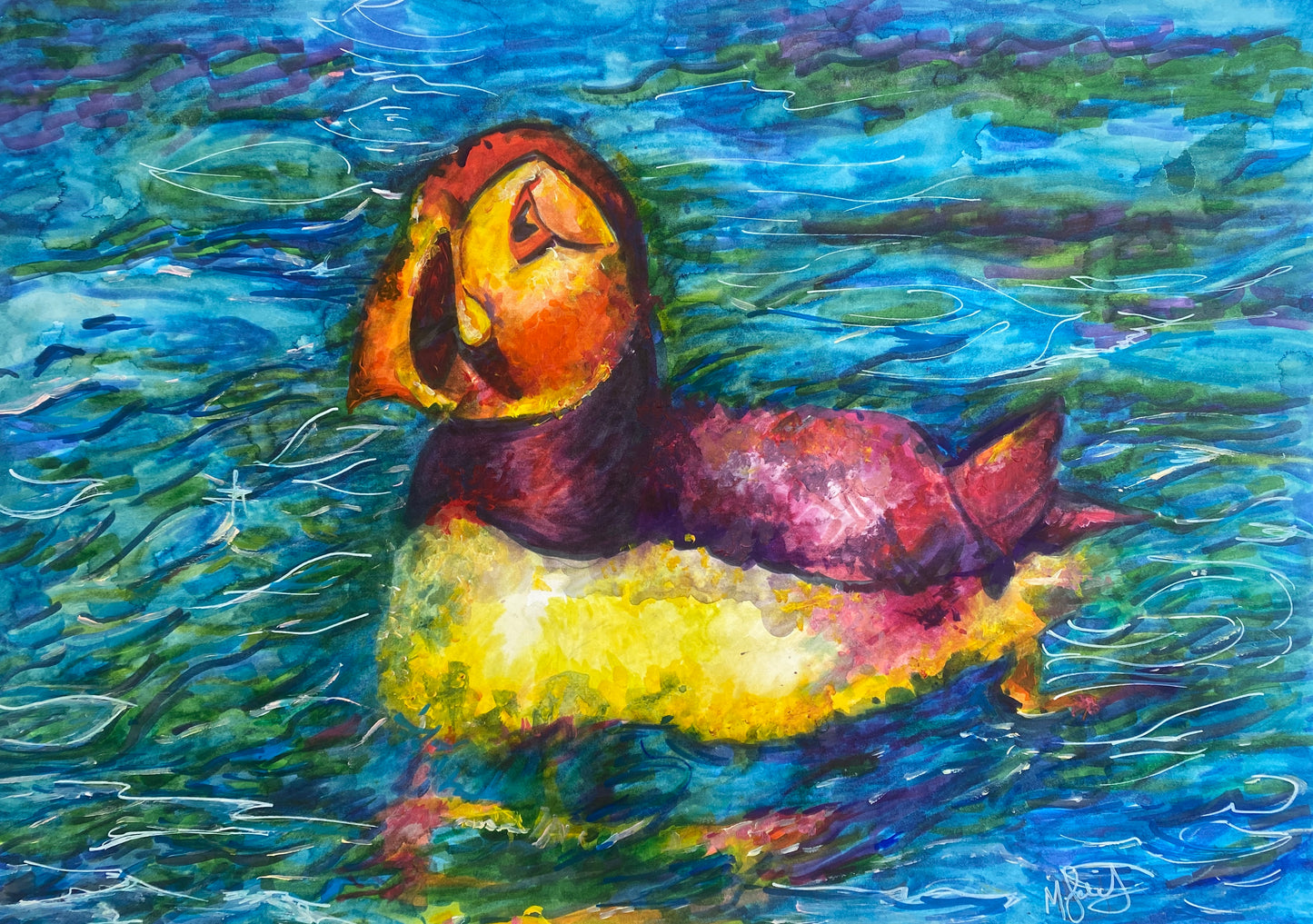 Herm Puffin - Prints