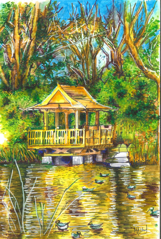 Samaurez Manor Pagoda - Prints