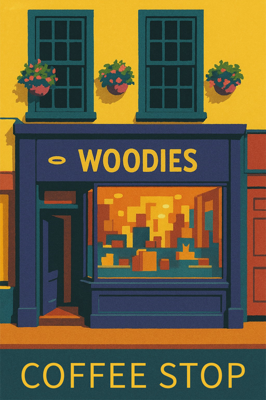 Woodies digital illustration - Prints