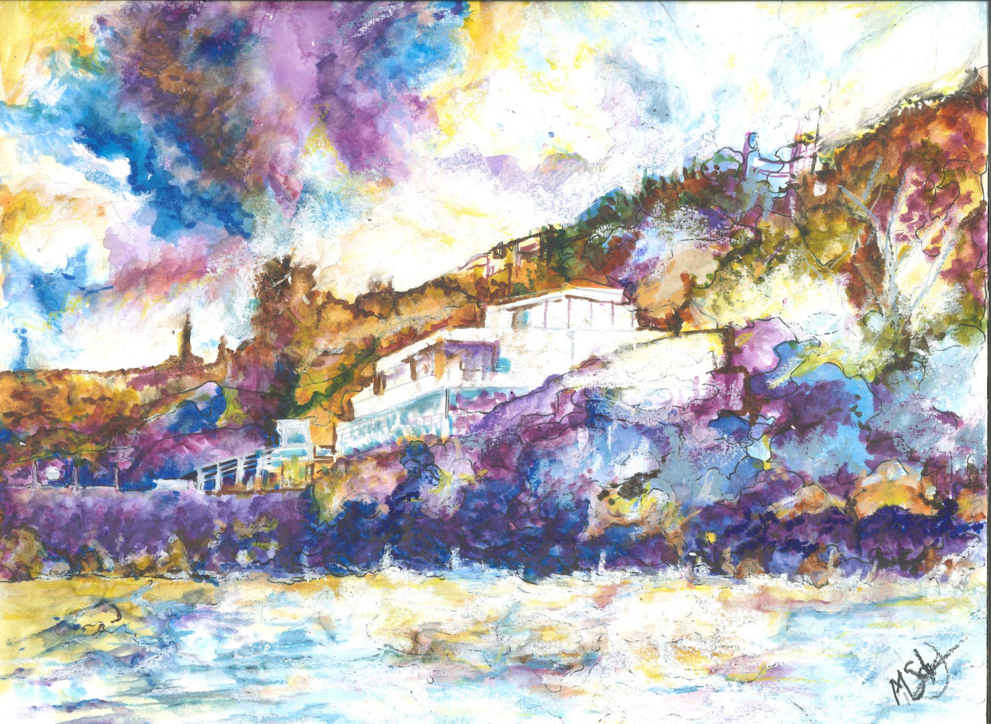 Bathing Pools From a Kayak - Prints