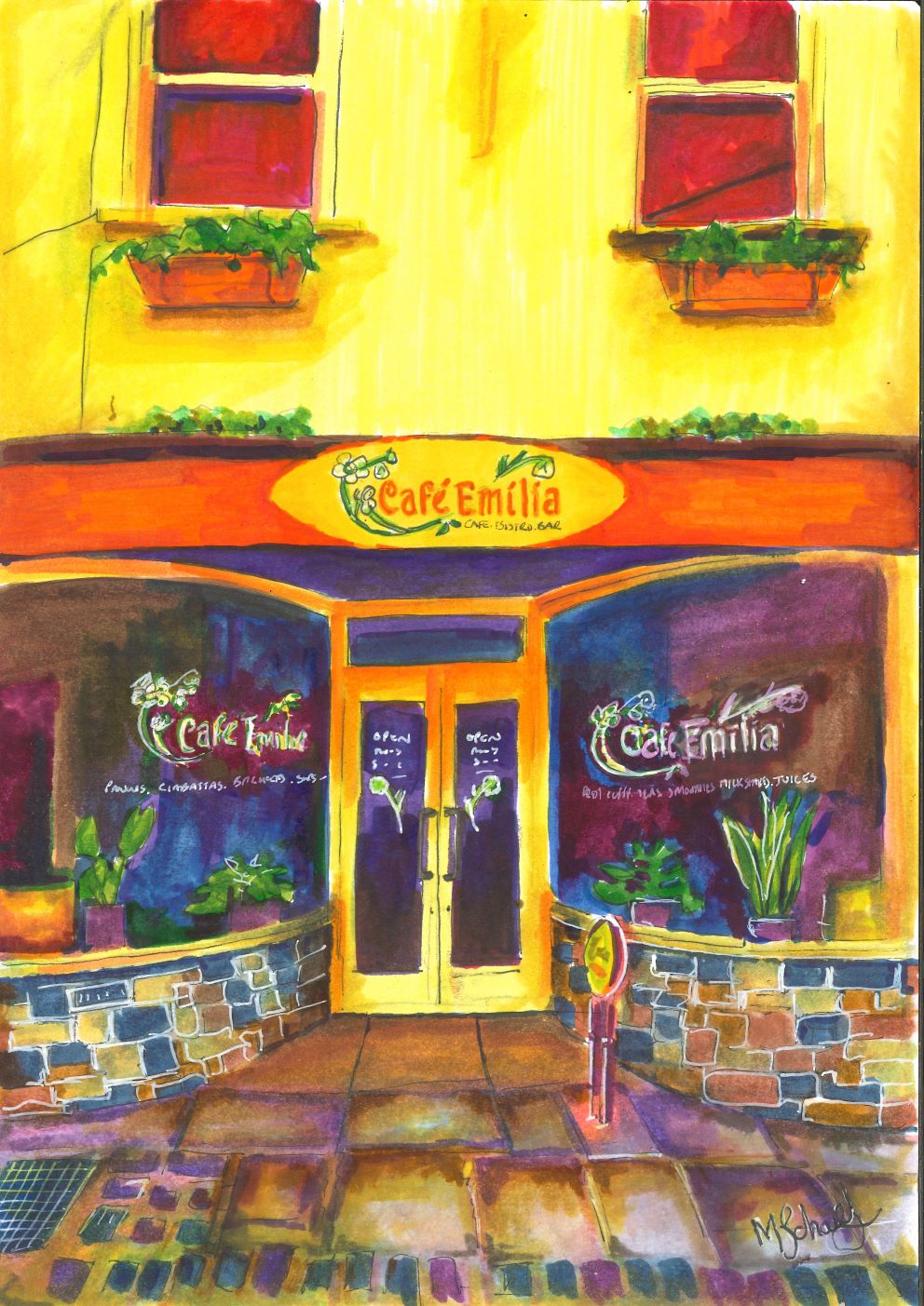 Cafe Emelia - Prints