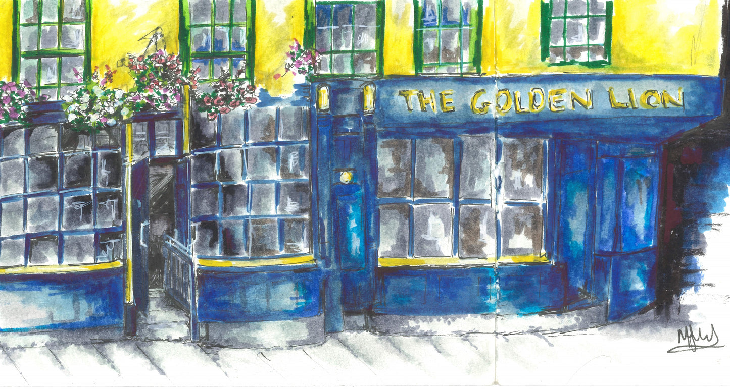 Golden Lion - Prints