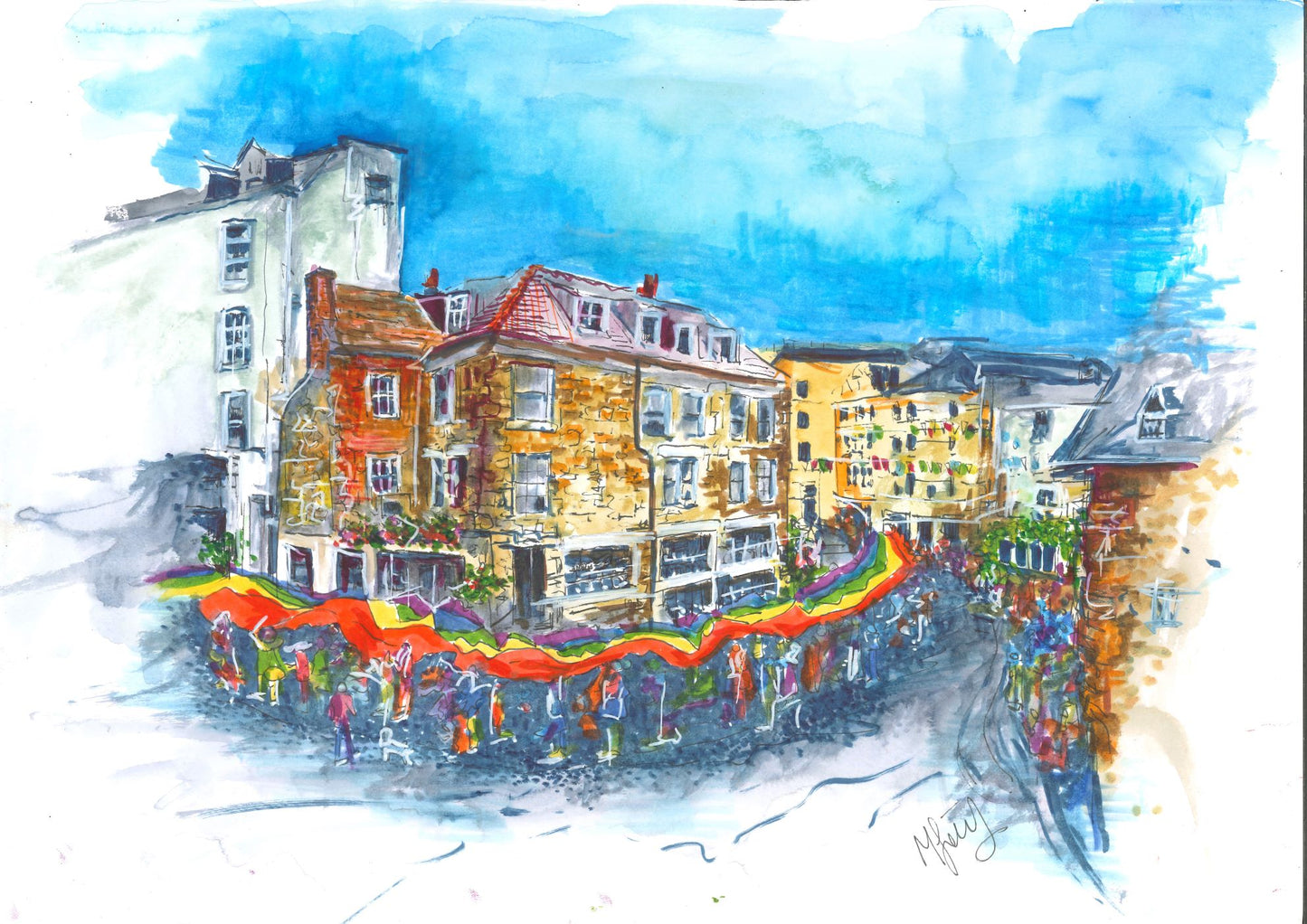 Pride March Landscape - Prints