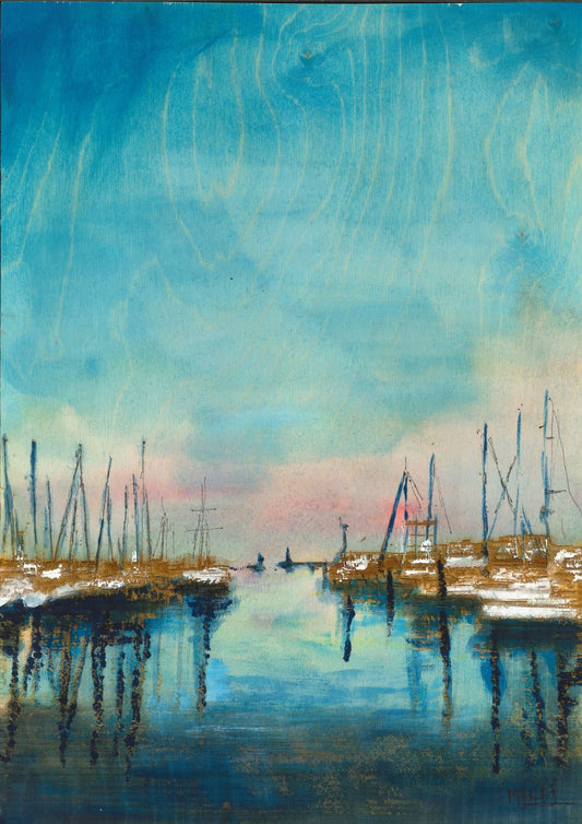 St Peter Port Harbour Original No 1 - Prints